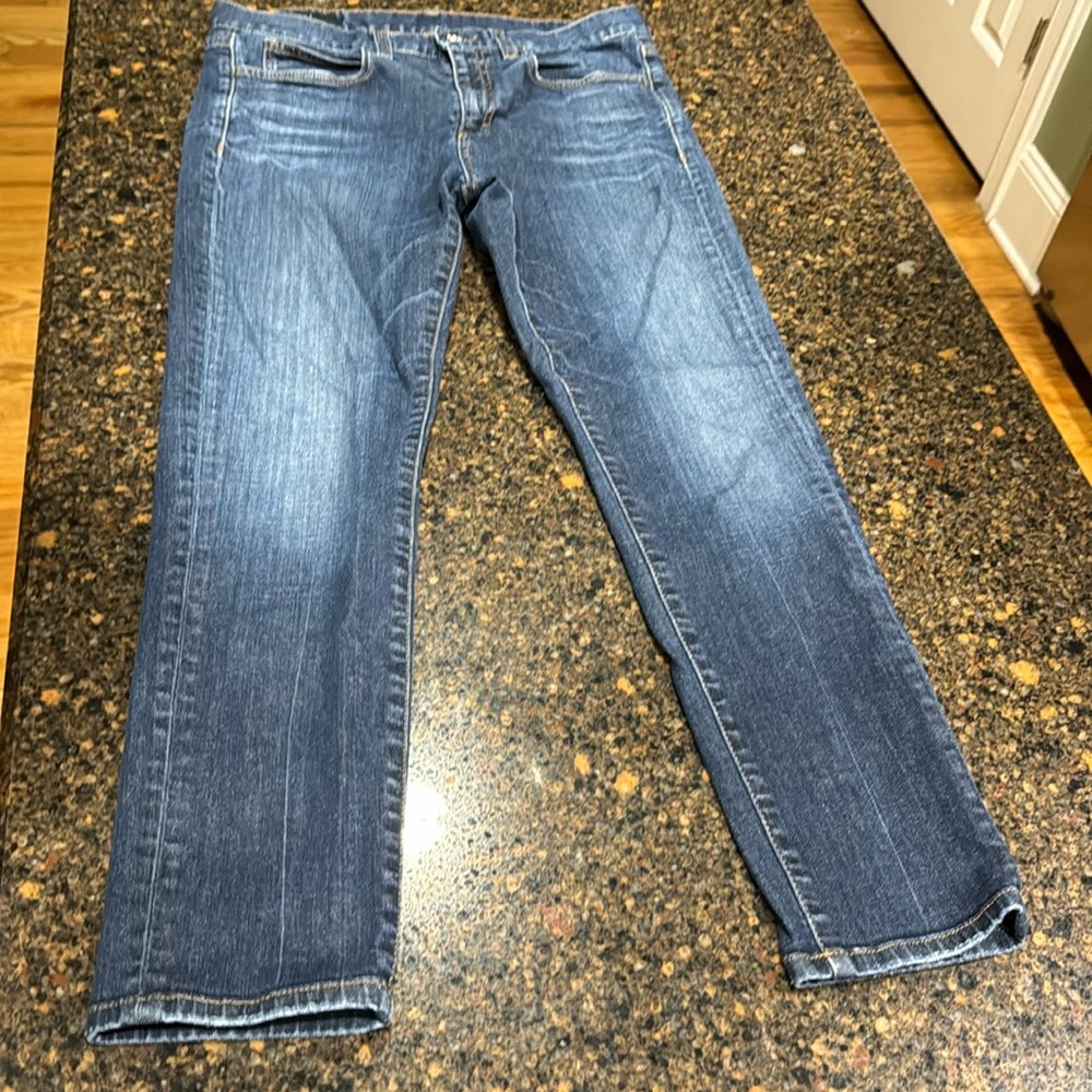 Gucci Denim “New Boyfriend Jeans” appears to be young adult size 40.